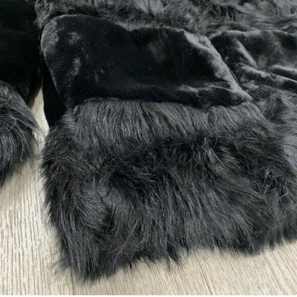 n:PHILANTHROPY Black Faux Fur Harlan Jacket - Picture 5 of 5
